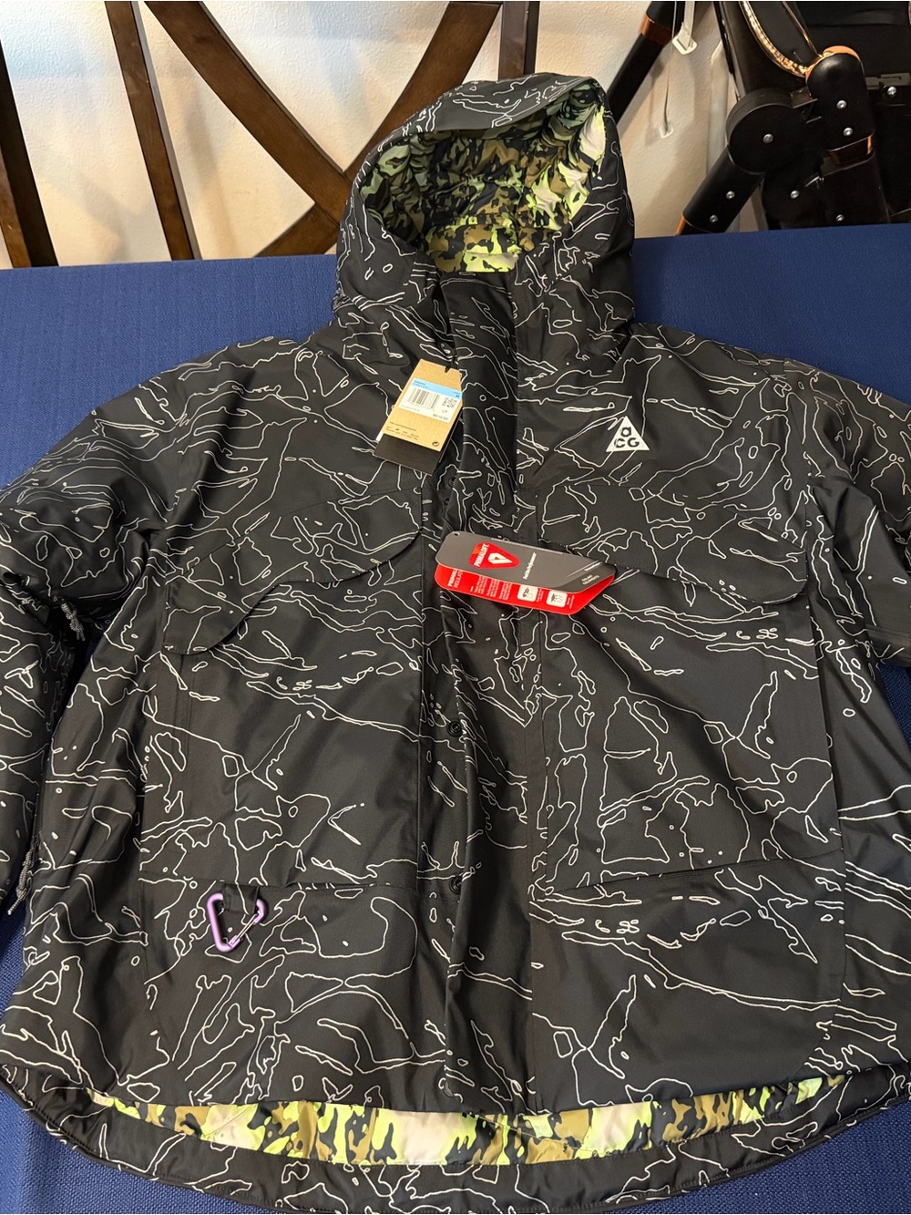 Unisex Nike ACG Jacket medium new Nike ACG Skull Peak Dolomite Storm-FIT Jacket